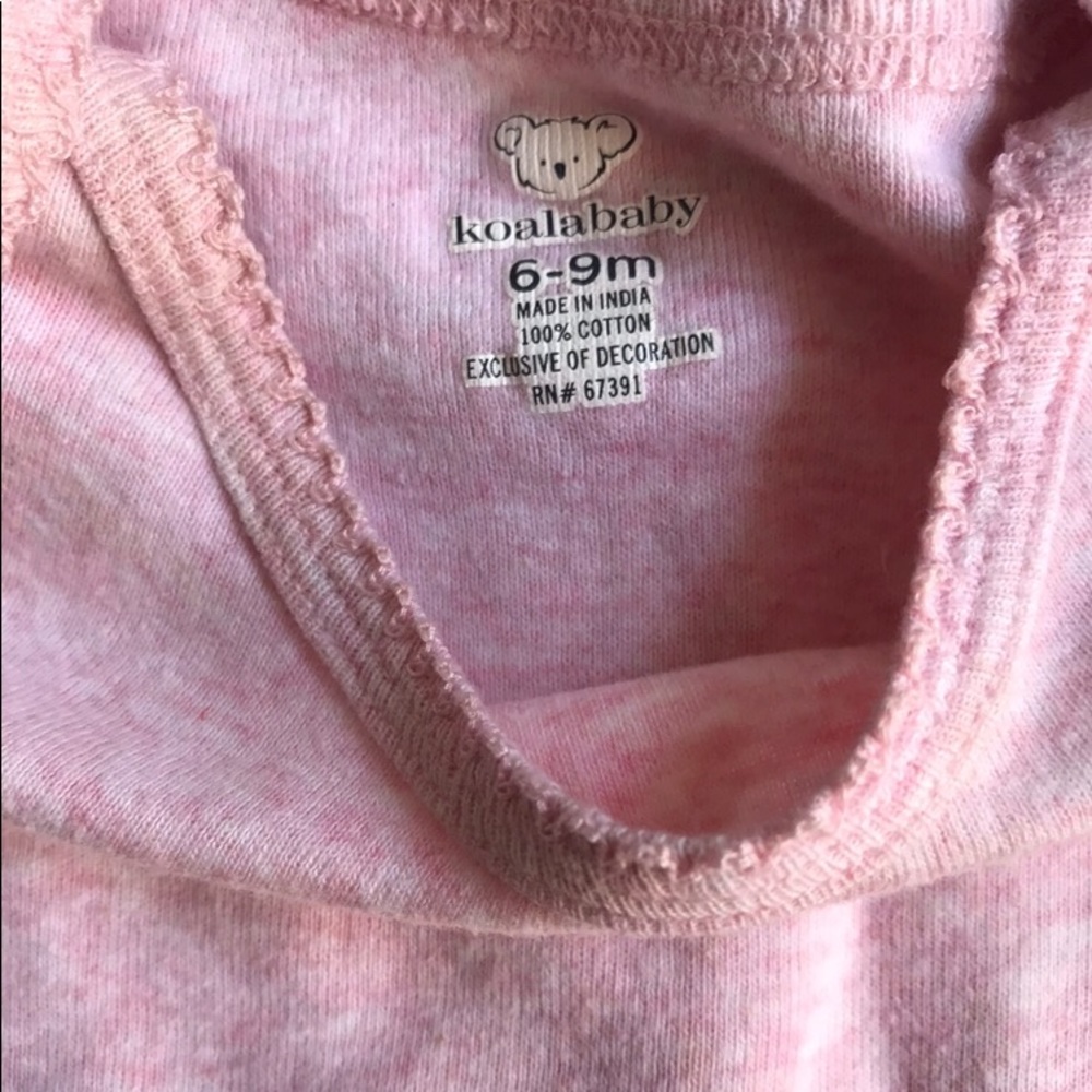 SOLD      💕 Pink Summer Cotton Onesie Bundle Of 3 - Picture 3 of 6